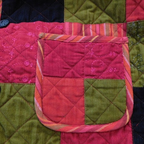 Vintage David Brooks Quilted Patchwork Jacket - Picture 7 of 9